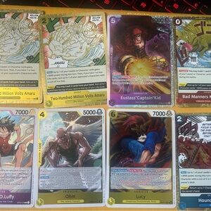 Onepiece Card Game Set - 8 cards